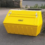 Yellow Grit Bins